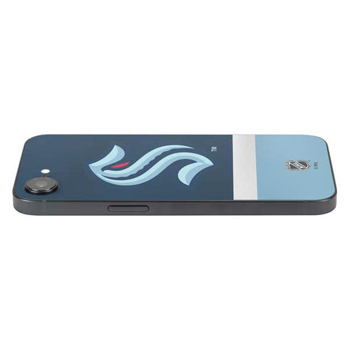 NHL Seattle Kraken Striped iPhone 16e Skin