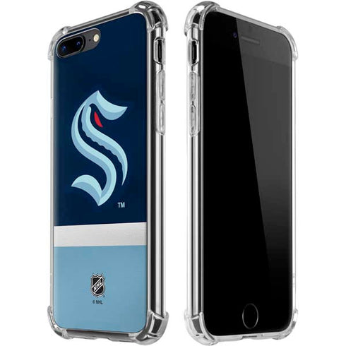 NHL Seattle Kraken Striped iPhone Cases