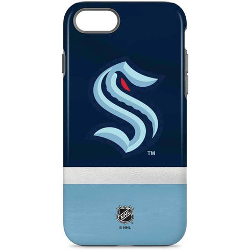 NHL Seattle Kraken Striped iPhone Cases