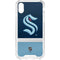 NHL Seattle Kraken Striped iPhone XS Clear Case