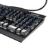 NHL Seattle Kraken Striped K95 RGB PLATINUM Mechanical Gaming Keyboard Skin