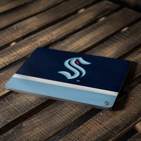 NHL Seattle Kraken Striped Apple MacBook Air Skin