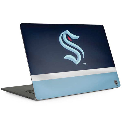 NHL Seattle Kraken Striped MacBook Skins