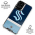 NHL Seattle Kraken Striped Moto G Power 5G (2024) Clear Case