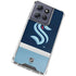 NHL Seattle Kraken Striped Moto G Stylus 5G (2025) Clear Case