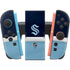 NHL Seattle Kraken Striped Nintendo Switch 2 (2025) Joy-Con Controller Skin
