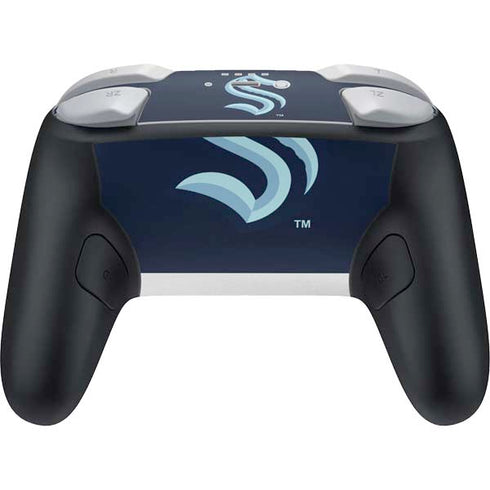 NHL Seattle Kraken Striped Nintendo Switch 2 (2025) Pro Controller Skin