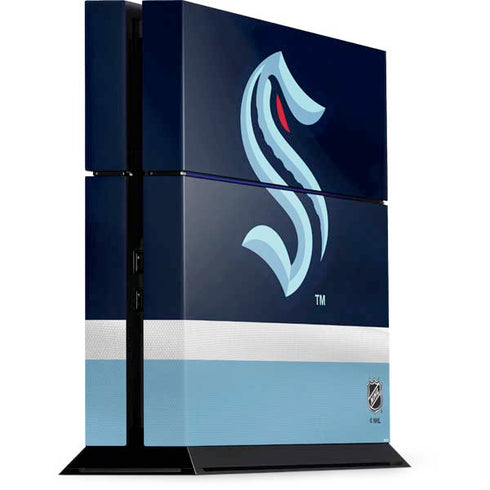 NHL Seattle Kraken Striped PlayStation PS4 Skins