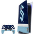 NHL Seattle Kraken Striped PlayStation PS5 Skins