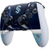 NHL Seattle Kraken Striped PS5 DualSense Edge Pro Controller Skin