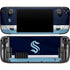 NHL Seattle Kraken Striped Steam Deck Handheld Gaming Computer OLED Skin