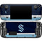 NHL Seattle Kraken Striped Steam Deck Handheld Gaming Computer Skin
