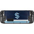 NHL Seattle Kraken Striped Steam Deck Handheld Gaming Computer Skin