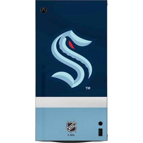 NHL Seattle Kraken Striped XBox Series X Digital Edition Console Skin
