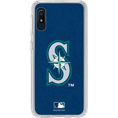 MLB Seattle Mariners - Solid Distressed Galaxy Cases