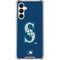 MLB Seattle Mariners - Solid Distressed Galaxy A16 5G Clear Case