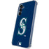 MLB Seattle Mariners - Solid Distressed Galaxy A35 5G Clear Case