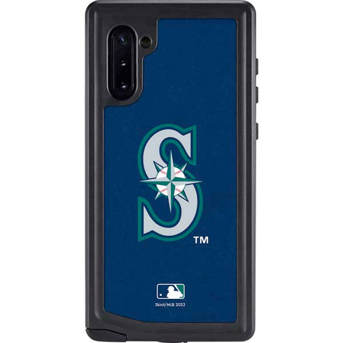 MLB Seattle Mariners - Solid Distressed Galaxy Cases