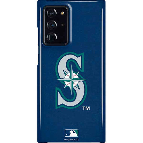 MLB Seattle Mariners - Solid Distressed Galaxy Cases