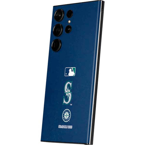 MLB Seattle Mariners - Solid Distressed Galaxy Skins