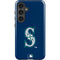 MLB Seattle Mariners - Solid Distressed Galaxy S25 Impact Case