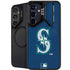 MLB Seattle Mariners - Solid Distressed Galaxy S24 Kickstand Case