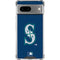 MLB Seattle Mariners - Solid Distressed Google Pixel 8a Clear Case