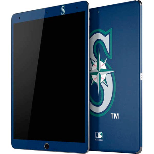 MLB Seattle Mariners - Solid Distressed iPad Skins