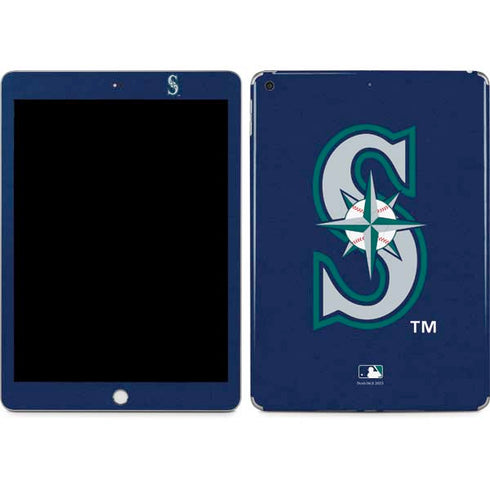 MLB Seattle Mariners - Solid Distressed Apple iPad Skin
