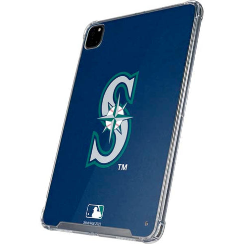 MLB Seattle Mariners - Solid Distressed iPad Cases