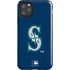 MLB Seattle Mariners - Solid Distressed iPhone Cases