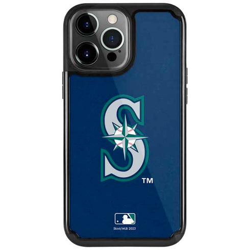 MLB Seattle Mariners - Solid Distressed iPhone Cases