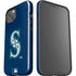 MLB Seattle Mariners - Solid Distressed iPhone 15 Impact Case