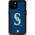 MLB Seattle Mariners - Solid Distressed iPhone 15 Plus Waterproof Case