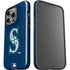 MLB Seattle Mariners - Solid Distressed iPhone 15 Pro Impact Case