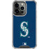 MLB Seattle Mariners - Solid Distressed iPhone 16 Pro Clear Case
