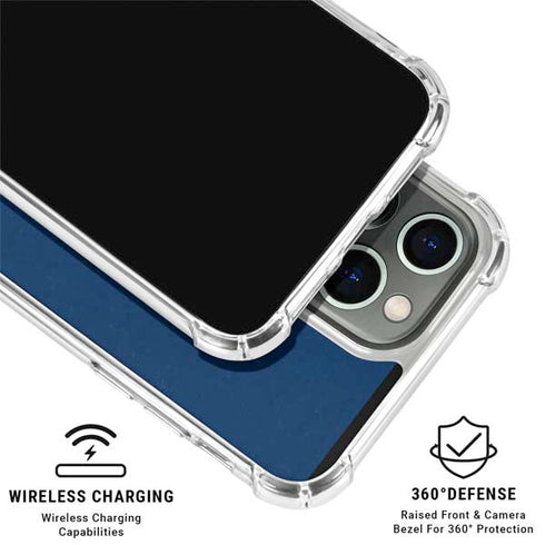 MLB Seattle Mariners - Solid Distressed iPhone 16 Pro Clear Case