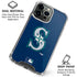 MLB Seattle Mariners - Solid Distressed iPhone 16 Pro Clear Case