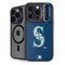 MLB Seattle Mariners - Solid Distressed iPhone 16 Pro Max Kickstand Case