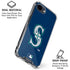 MLB Seattle Mariners - Solid Distressed iPhone 16e Clear Case