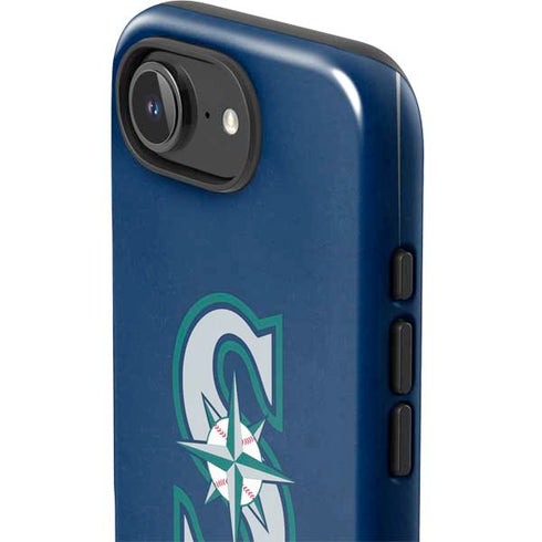MLB Seattle Mariners - Solid Distressed iPhone 16e Impact Case