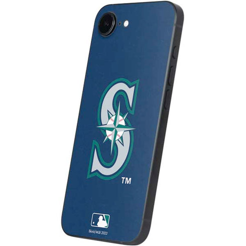 MLB Seattle Mariners - Solid Distressed iPhone 16e Skin