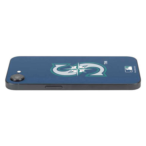 MLB Seattle Mariners - Solid Distressed iPhone 16e Skin