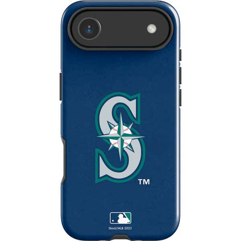 MLB Seattle Mariners - Solid Distressed iPhone 17 Air Impact Case