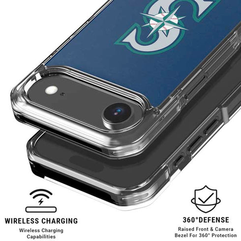 MLB Seattle Mariners - Solid Distressed iPhone 17 Air MagSafe Case