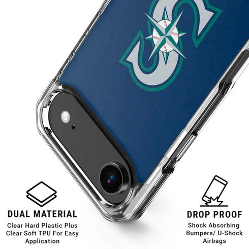 MLB Seattle Mariners - Solid Distressed iPhone 17 Air MagSafe Case