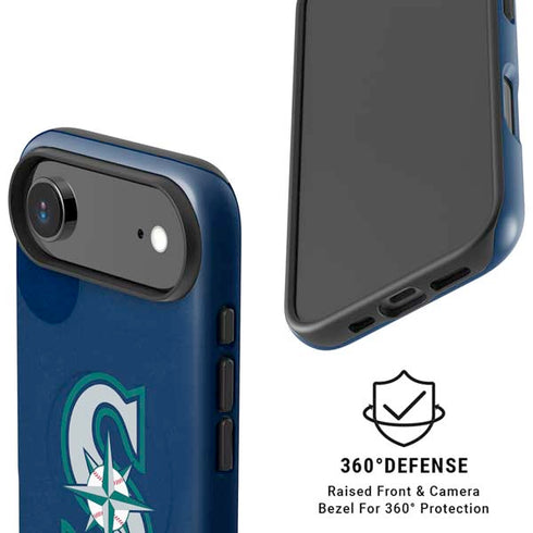 MLB Seattle Mariners - Solid Distressed iPhone 17 Air Magsafe Impact Case