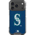 MLB Seattle Mariners - Solid Distressed iPhone 17 Pro Clear Case