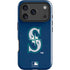 MLB Seattle Mariners - Solid Distressed iPhone 17 Pro Impact Case