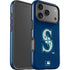 MLB Seattle Mariners - Solid Distressed iPhone 17 Pro Impact Case